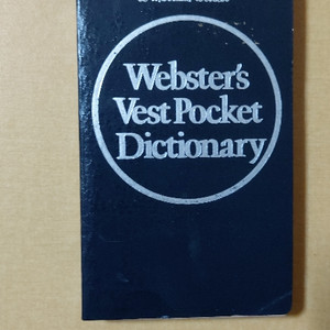 Webster's Vest Pocket 사전