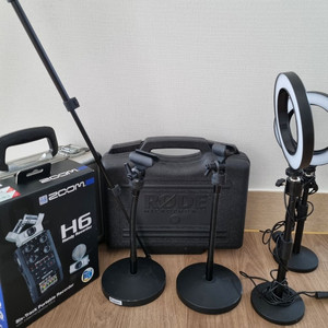 rode 로데 nt5 + zoom h6 일괄판매
