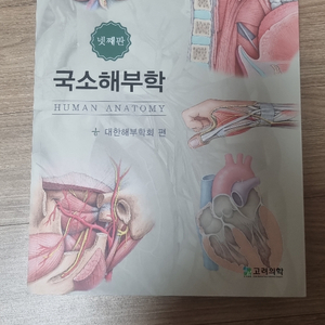 의대교재 국소해부학 넷째판 판매합니다.(거의 새상품)