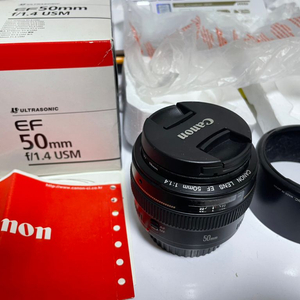 캐논50mm 1.4 USM 쩜사 50.4 렌즈 판매