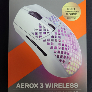 스틸시리즈 aerox3wireless snow 2022