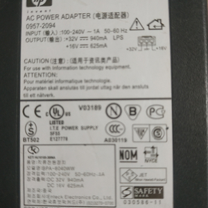 HP 프린터 어댑터 32V 940MA 16V 625MA