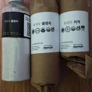 피치두클렌저 150g 2개, 피치두치약 90g 1개