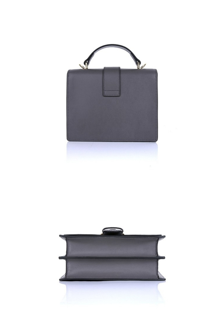 델라스퀘어 소가죽 크로스백--2