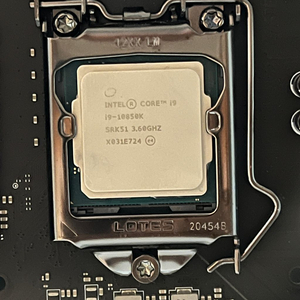 인텔 i9-10850k cpu