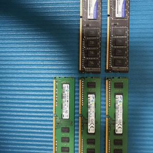 팀그룹 DDR3 8G×2개 + 남는 DDR3 4G×3개