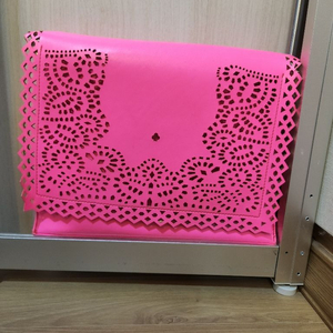 LAP 랩) 여성가방 크로스가방 펀칭 핑크색가방