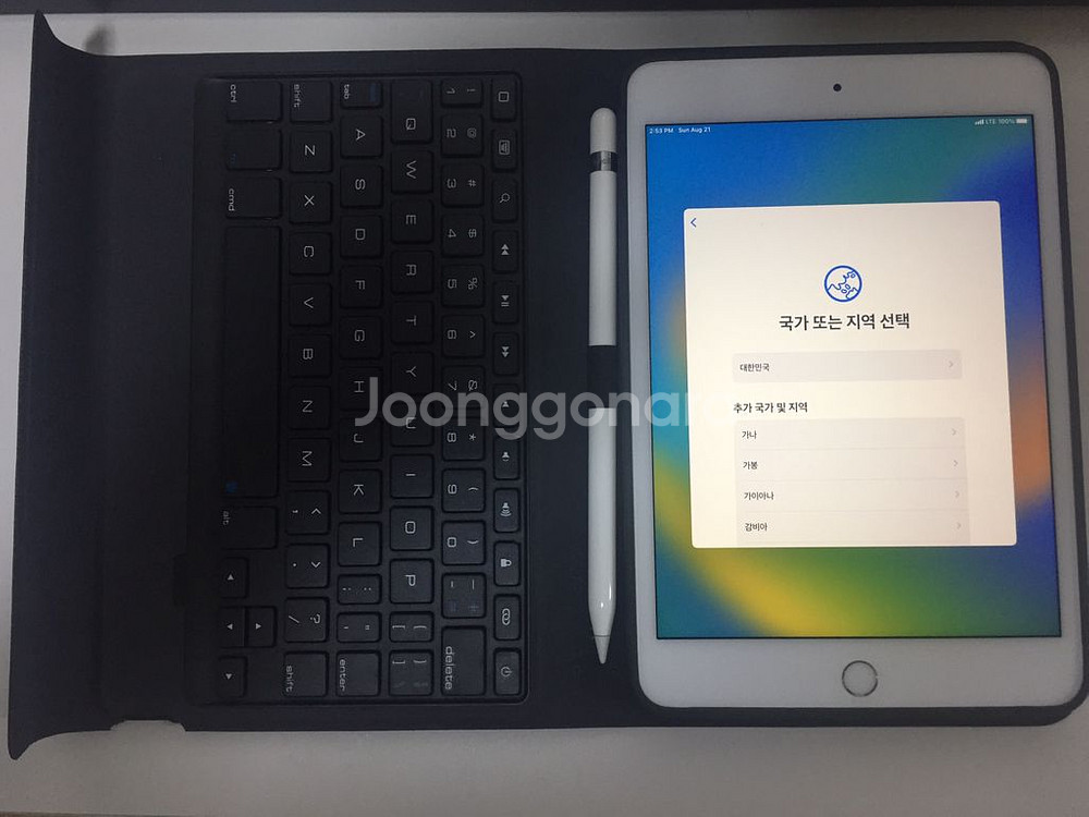 아이패드미니5 64 셀룰러 애플펜슬등 일괄--1