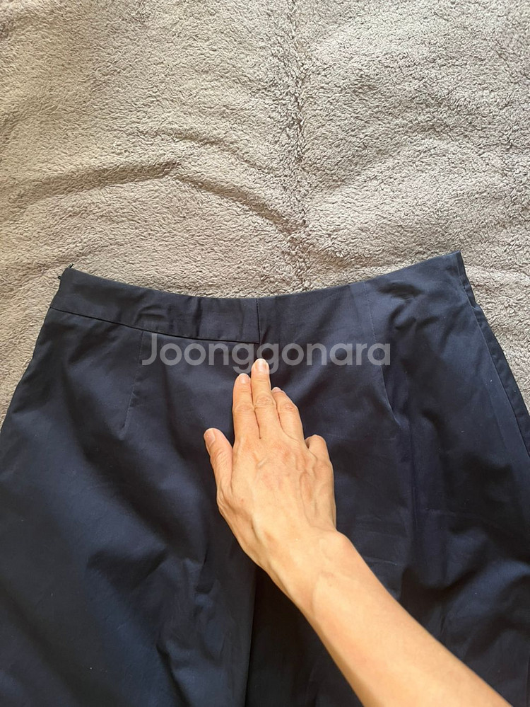 (사이즈 55)질샌더 정품 큐롯 치마바지--3