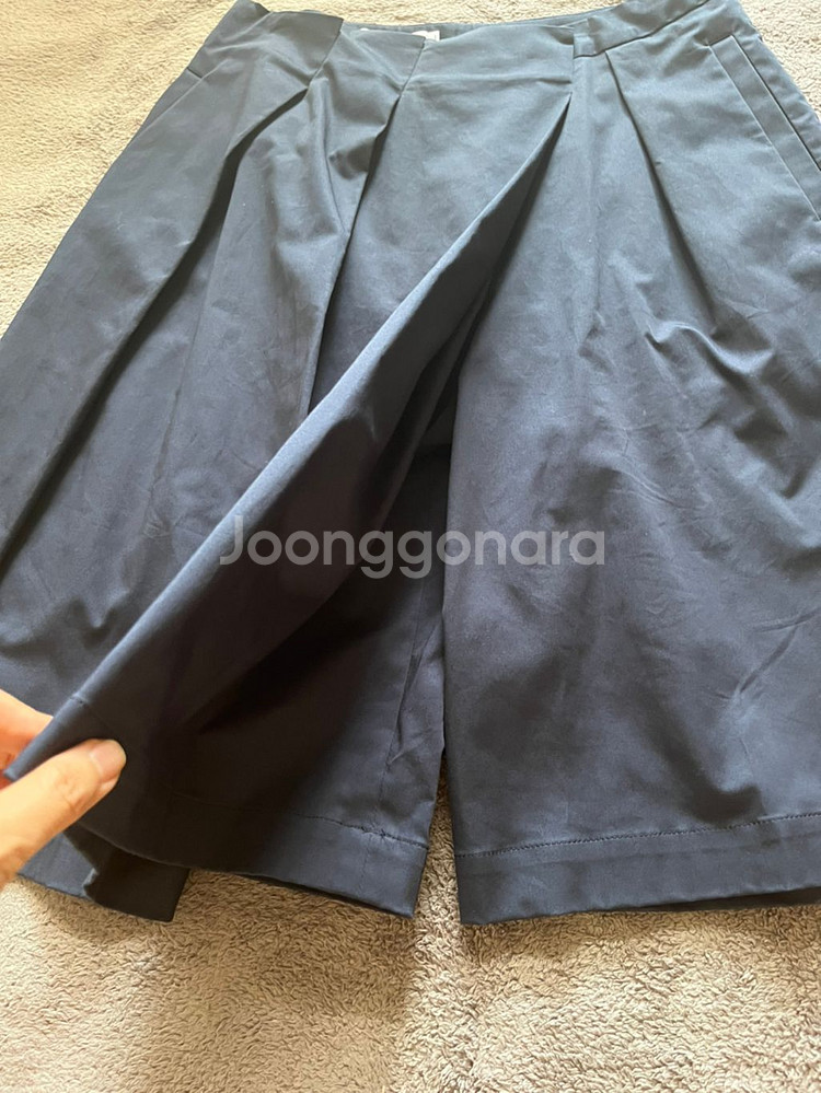 (사이즈 55)질샌더 정품 큐롯 치마바지--5