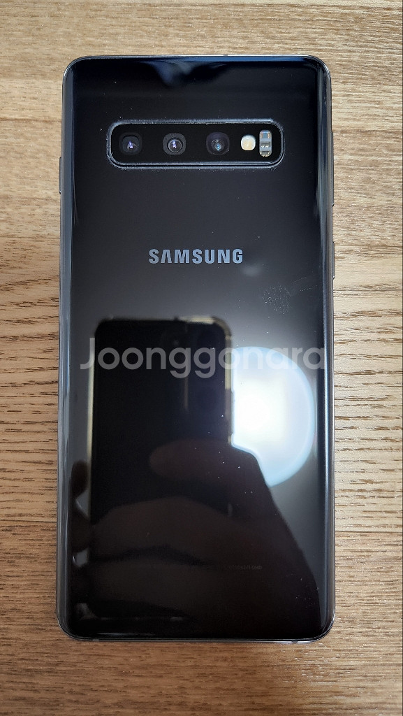액정교체미사용 풀박 갤럭시S10 128GB 자급제용블랙--1