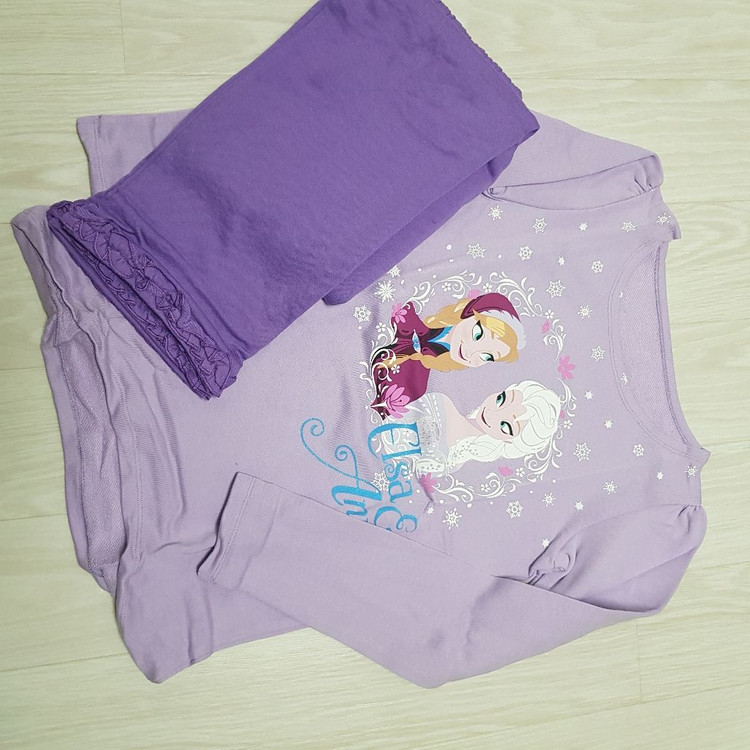 아동 주니어 엘사 요괴워치 실내복세트 새상품--5