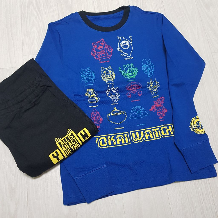 아동 주니어 엘사 요괴워치 실내복세트 새상품--6