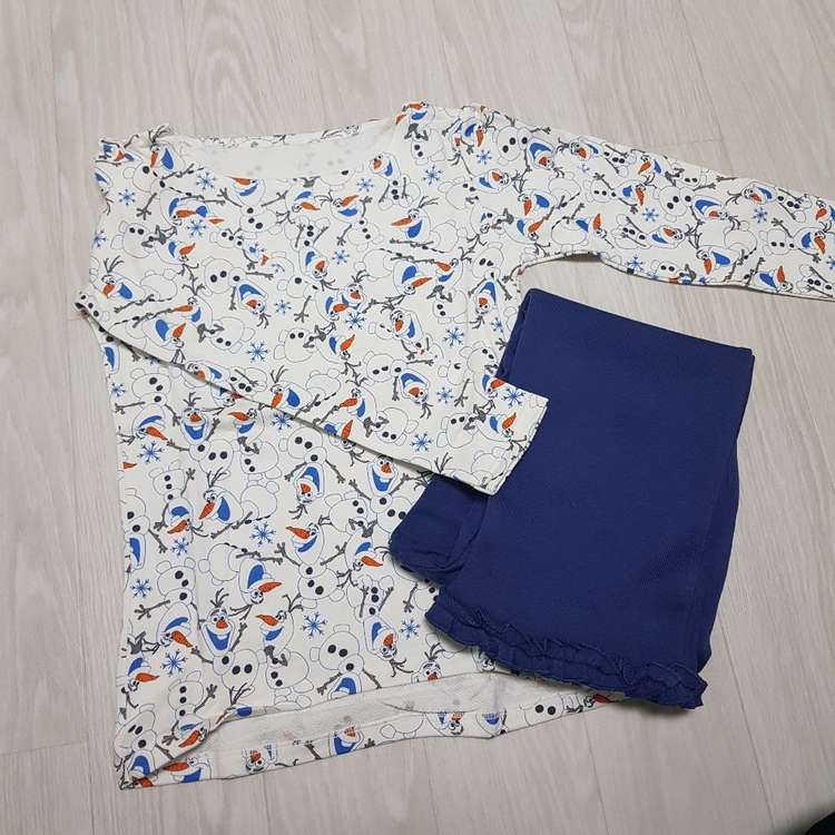 아동 주니어 엘사 요괴워치 실내복세트 새상품--1