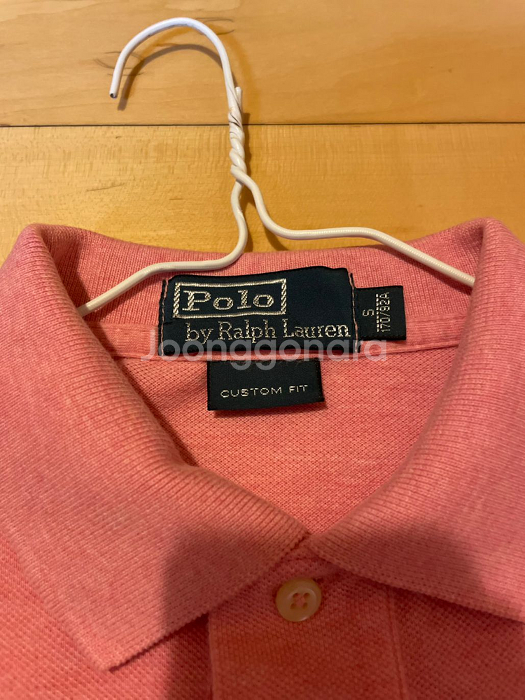 폴로랄프로렌 커스텀핏 반팔카라티 PNK--2