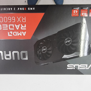 ASUS radeon rx6600 팝니다.