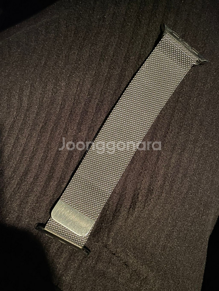 애플워치7 스테인리스 실버 45mm--2