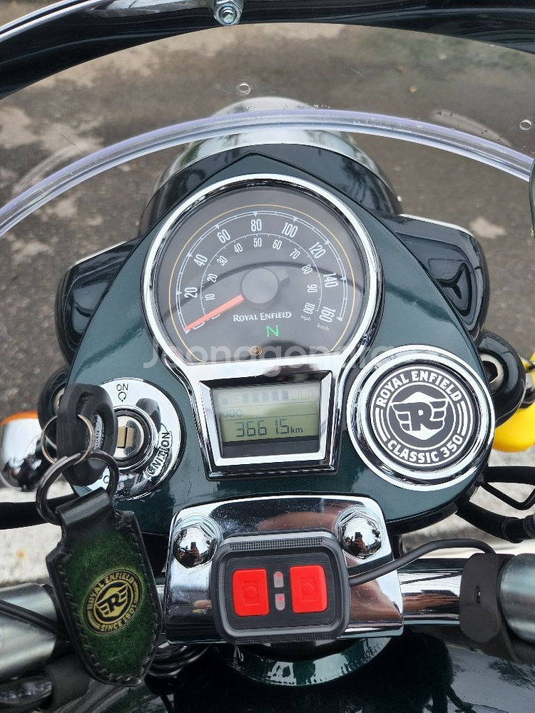 로얄엔필드 클래식350 헬시온그린 판매합니다--6