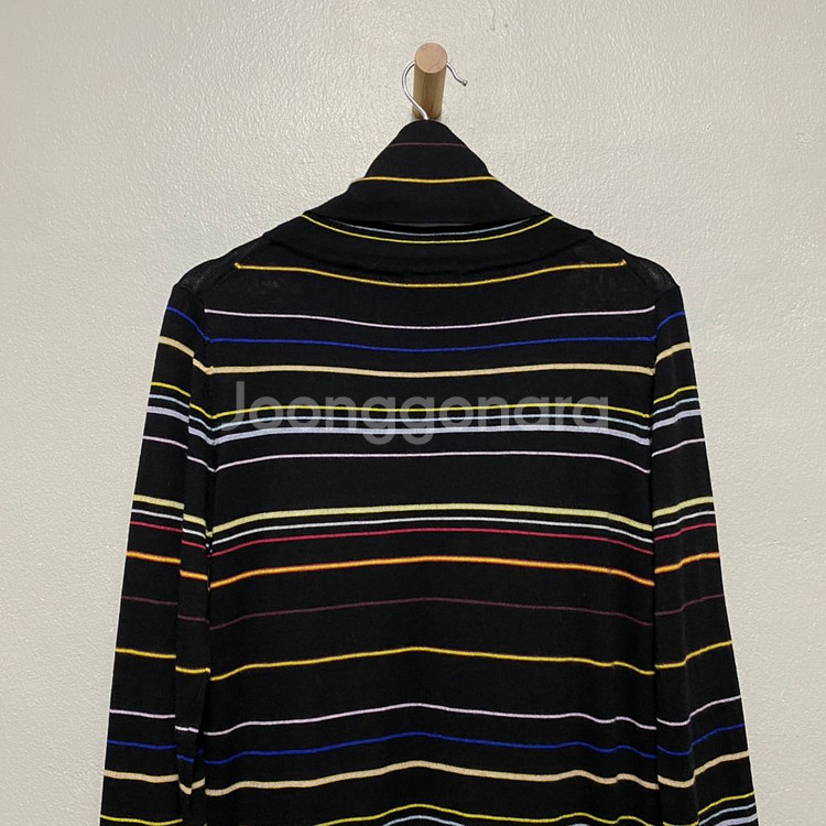 라코스테 로고 디자인 울 터틀넥 원피스--6