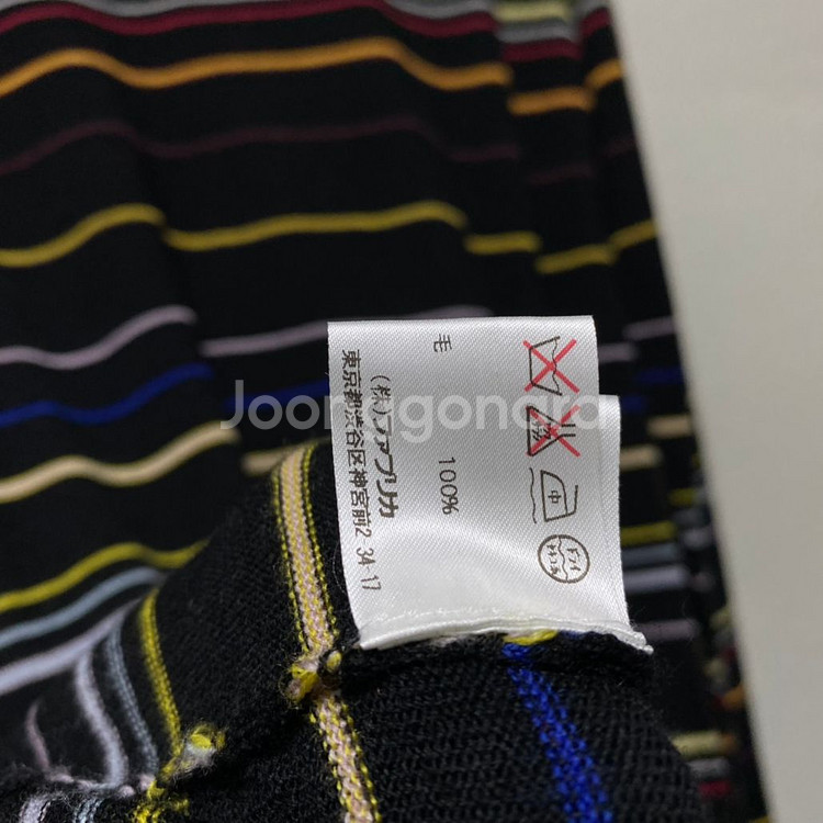 라코스테 로고 디자인 울 터틀넥 원피스--8