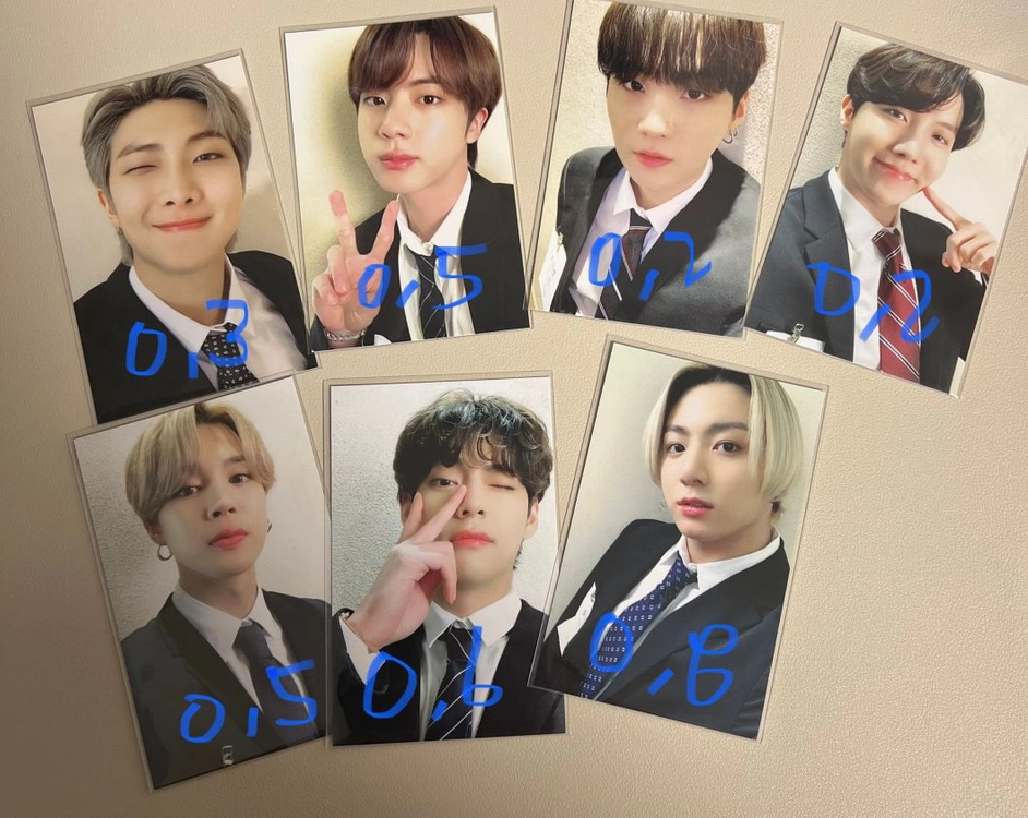 방탄포카양도 bts 방탄소년단 포카 이미지
