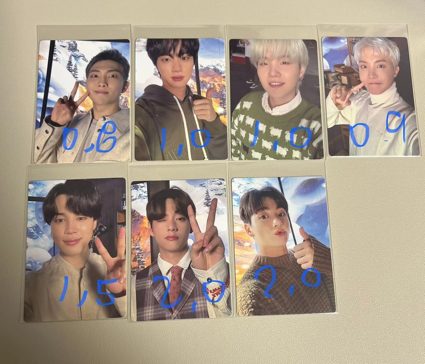 방탄포카양도 bts 방탄소년단 포카 이미지