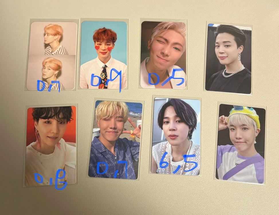 방탄포카양도 bts 방탄소년단 포카 이미지