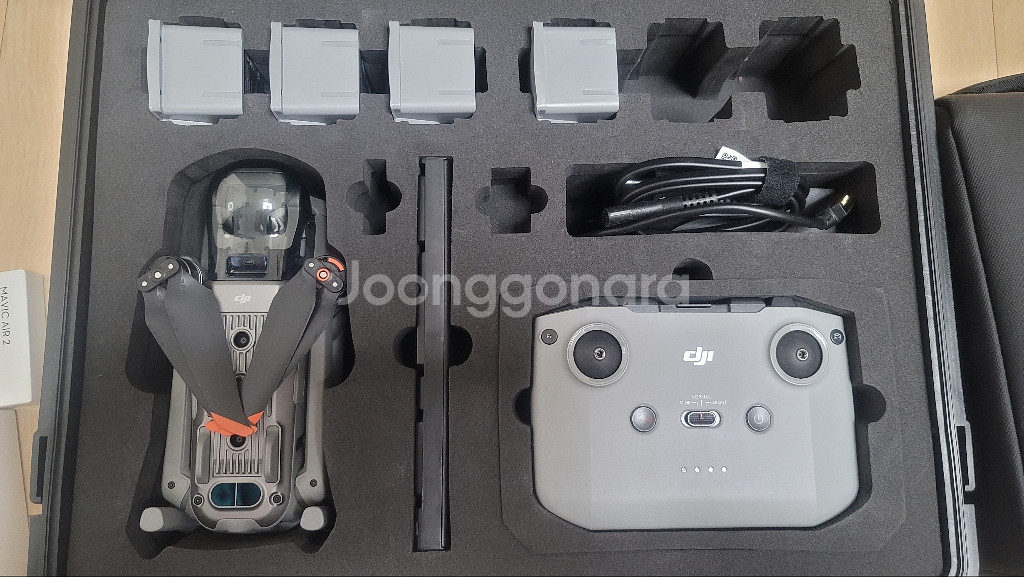 DJI air2s 플라이모어콤보,배터리2추가+카팩+@--2