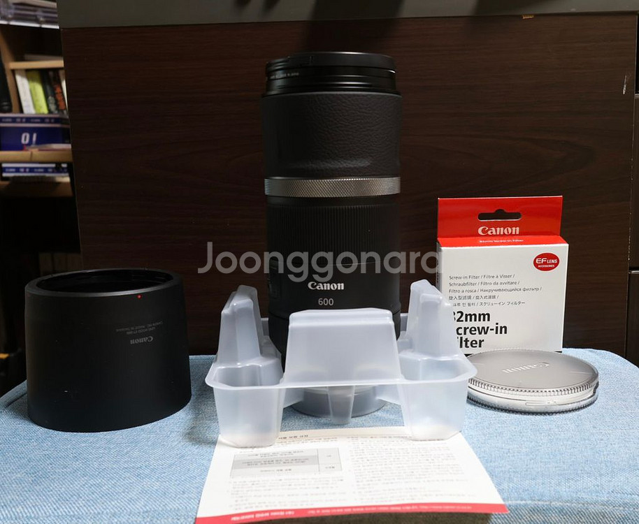 캐논 RF 600mm F11 IS STM(후드,필터)--1
