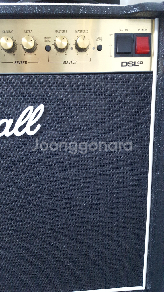 마샬풀진공관콤보 DSL40. 기타앰프--5