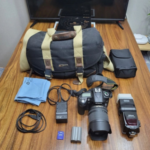 니콘 D90 DSLR 카메라 세트