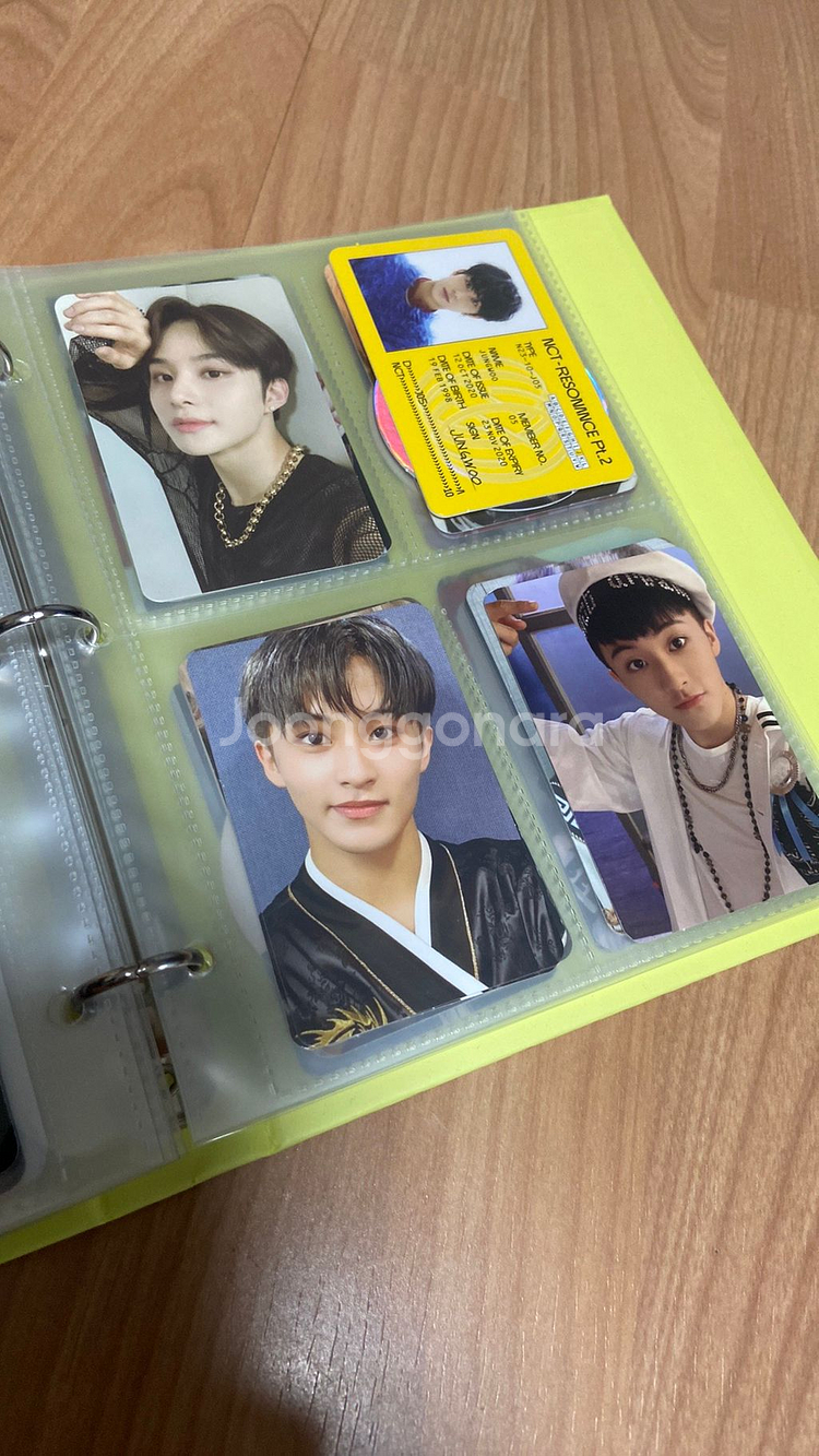(고글재현포함)NCTzen포카바인더--6