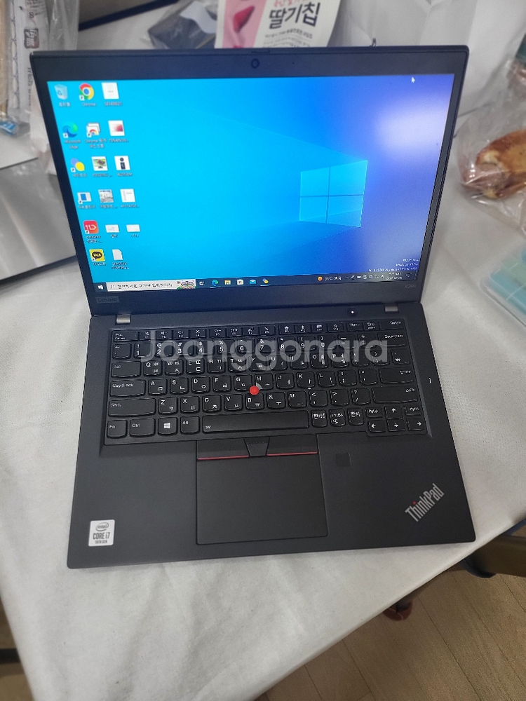 레노버 X390 i7-10세대 고사양 노트북 판매합니다--0