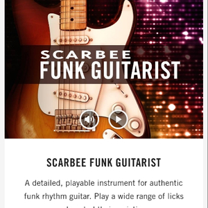 [급처] Scarbee Funk Guitarist