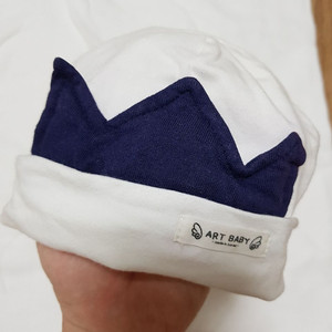 신생아 모자 왕관모자