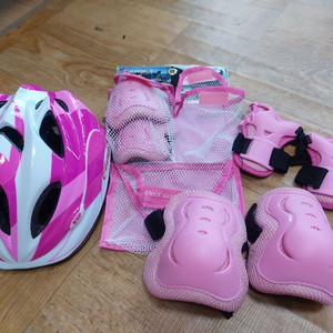 아동 헬멧, 자전거. 인라인 보호대
