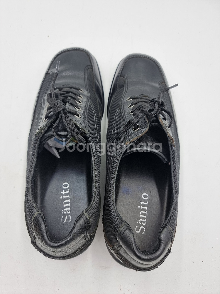 sanito 캐쥬얼 가죽배색로퍼255--2