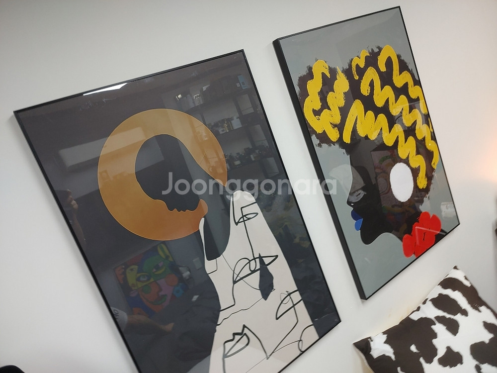 아프리카 풍 초대형그림 그림액자 풍수그림 대형액자 팜--4