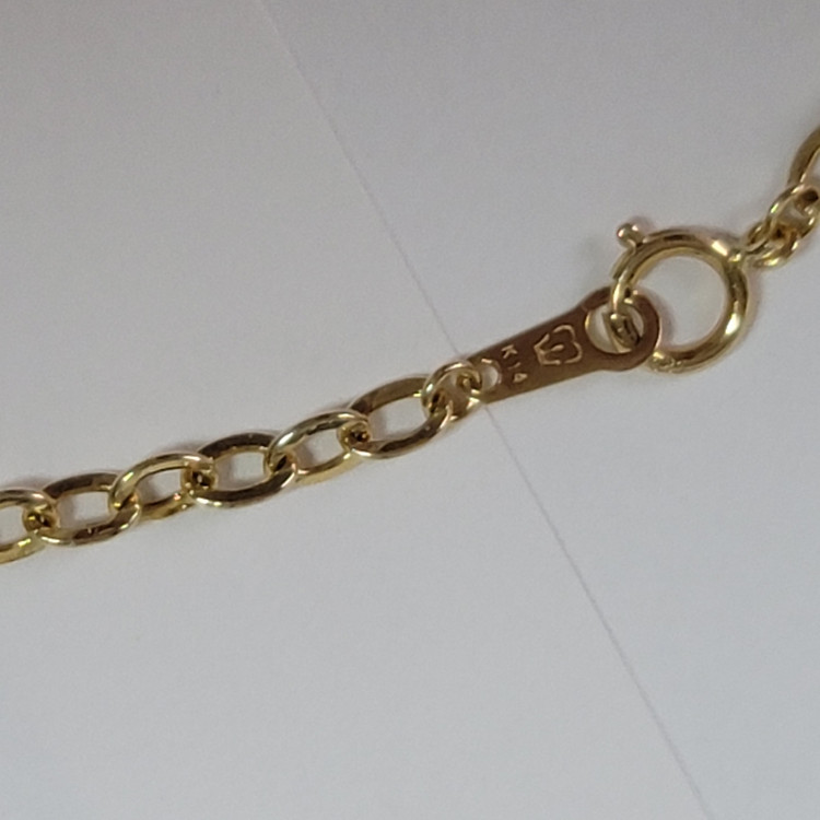 14K 골드 목걸이--3