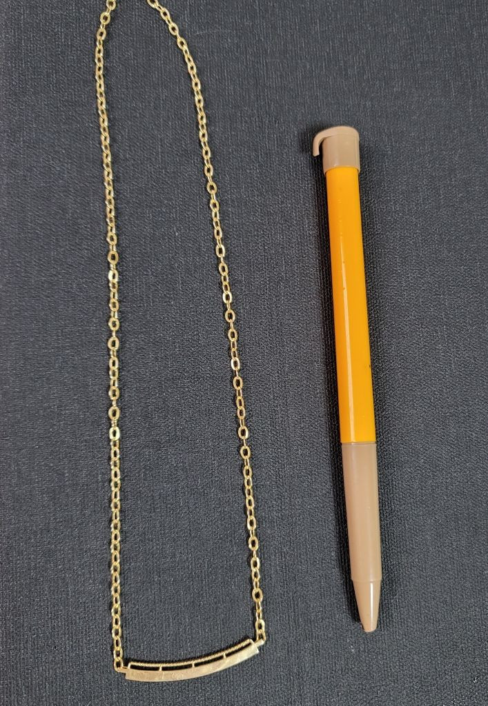 14K 골드 목걸이--4