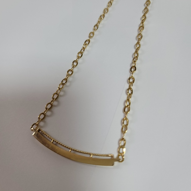 14K 골드 목걸이--2