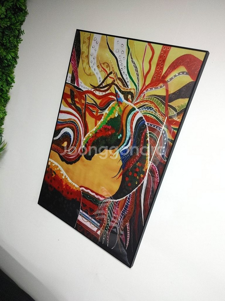 미쏘니 풍 말그림 말액자 대형그림 그림액자 팝아트액자팜--1