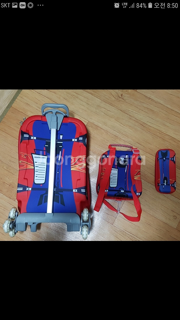 어린이 캐리어 3종 세트--1