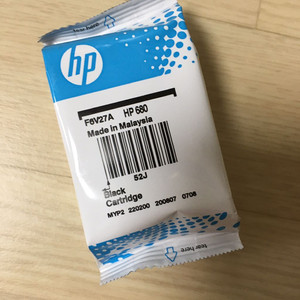 hp680 블랙잉크