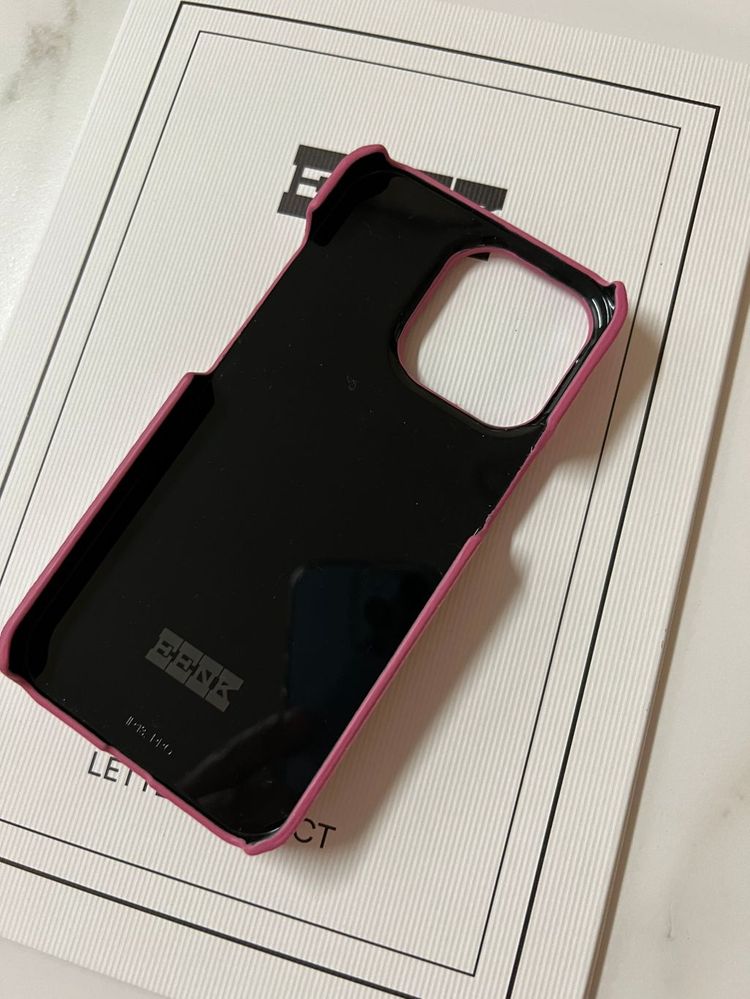 EENK 아이폰13프로 잉크 가죽케이스 정품 새제품급--1