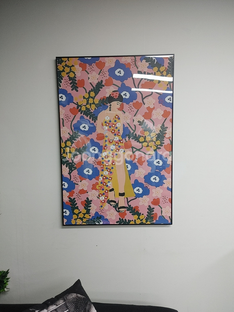 춤추는 꽃여인 인테리어액자 그림액자 팝아트액자 팝니다--7