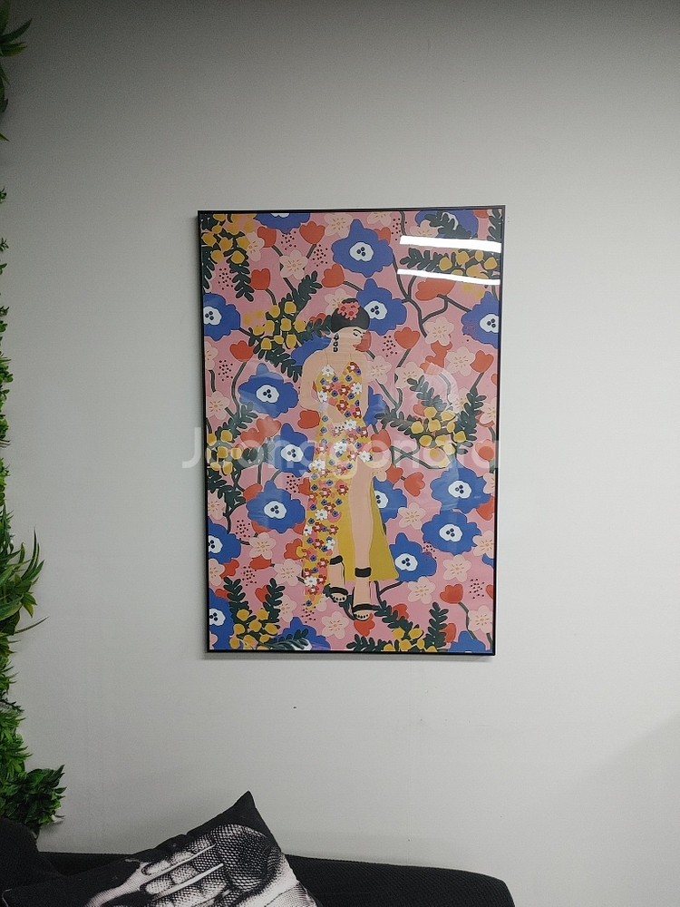 춤추는 꽃여인 인테리어액자 그림액자 팝아트액자 팝니다--8