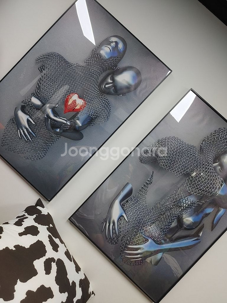 입체여인 인테리어액자 대형그림 그림액자 팝아트액자 팜--7