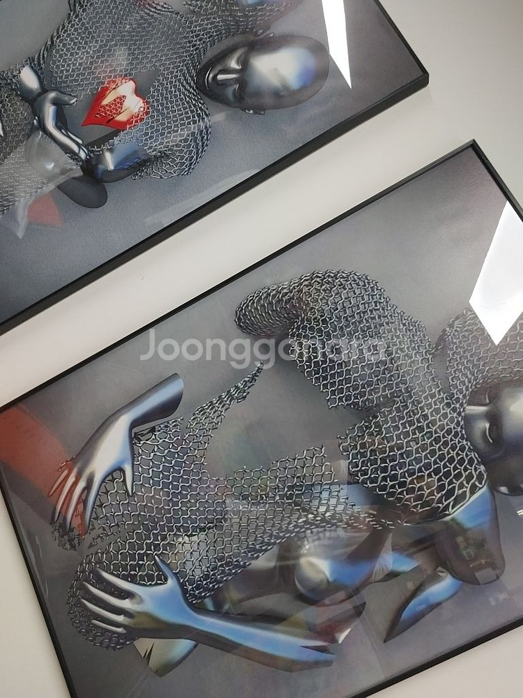입체여인 인테리어액자 대형그림 그림액자 팝아트액자 팜--5