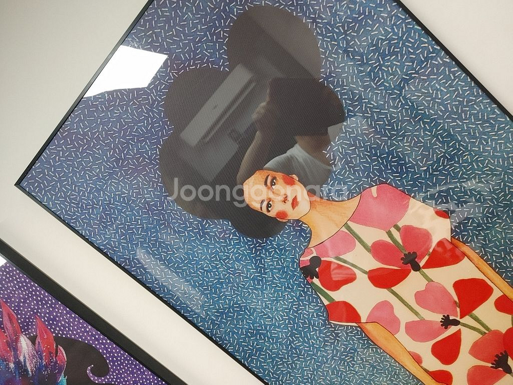럭셔리여인 인테리어액자 대형액자 그림 액자 팝아트액자--6